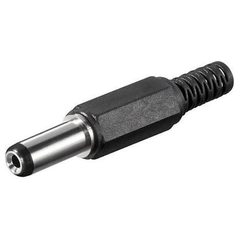 Goobay Connecteur DC M Noir 14 mm Design Fonctionnel