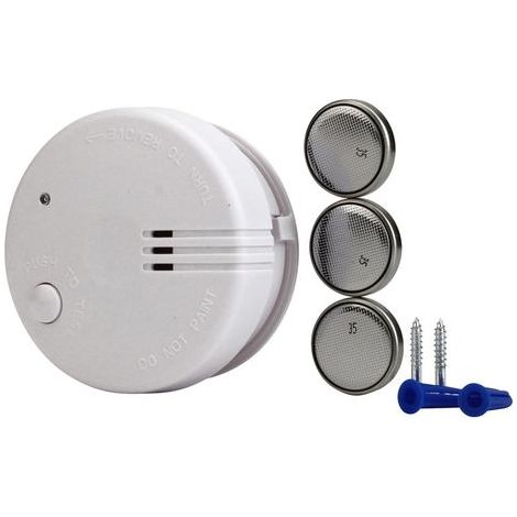 Détecteur de fumée unitec 46781 sans fil 85 dB (1/3)