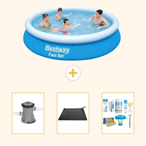 Bestway Bestway Fast Set Ronde - 366x76 cm - 4-pièces S22663 (1/5)