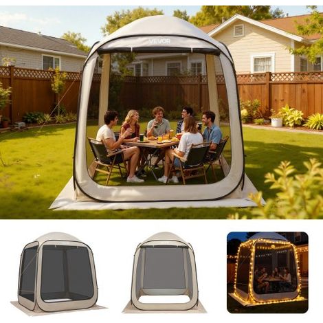 Tente Moustiquaire Pop Up 182 - 5x182 5x220 cm Abri Moustiquaire (1/5)