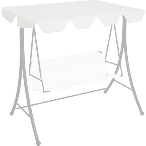 Filiyano-Toile de rechange pour hamac blanche 188/168x145/110 cm (1/5)