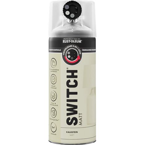 Rust-Oleum Sprühlack Switch 400 ml kalkstein matt Lackspray