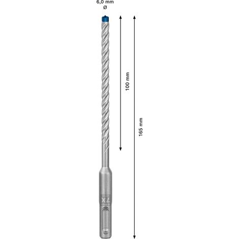 Bosch Accessories EXPERT SDS plus-7X 2608900191 Foret pour marteau-perforateur 50 pièces 6 mm Longue