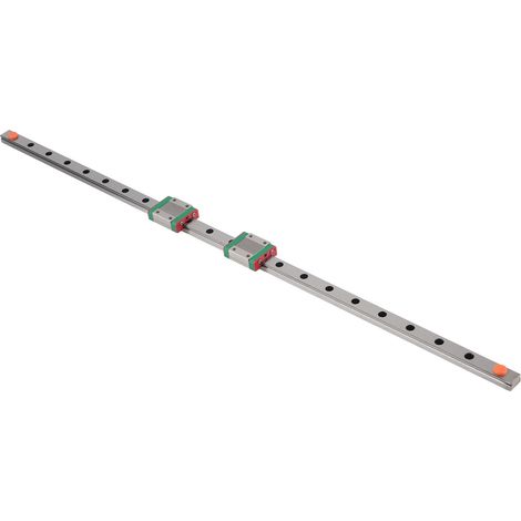1 x 550 mm Miniatur-Linearführung MGN12, 12 mm breit 2 x Gleitblöcke MGN12C (1/5)