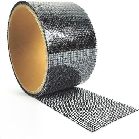 Moskitonetz-Reparaturband, 5 cm x 5 m Moskitonetz-Reparaturset, Fiberglas-Moskitonetz-Reparaturband zur Reparatur von Moskitonetzen, Fenstern, Türen und Zelten (1/5)