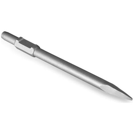 royaluxe-Ciseau pointu, 380x30 mm, avec manche hexagonal SDS 30 mm, ciseau professionnel de haute qualité pour creuser le béton des murs en ciment, adapté aux grands pics électriques 65A, 95A