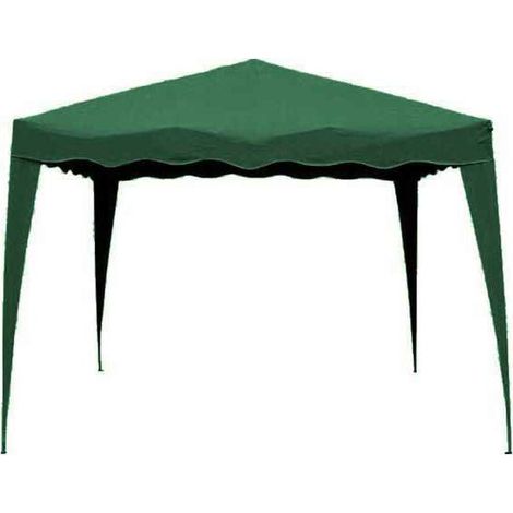 Gazebo Vette Rapido in Ferro - Verde - 3x3 m (1/2)