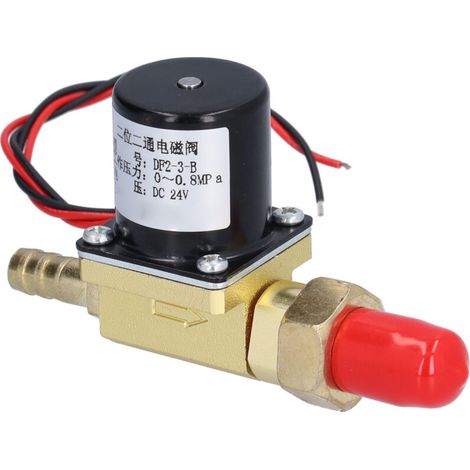 Électrovanne 2/2 DF2‑3‑B 24V CC pour Gaz Argon, Commande Électrique pour Soudage TIG (1/5)