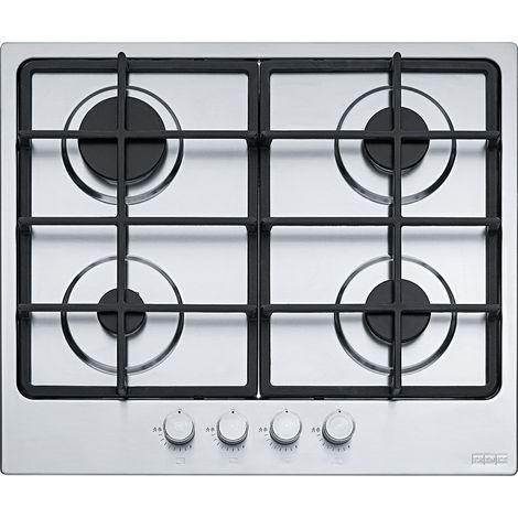 Franke FHSM 604 4G XS C. Colore del prodotto: Acciaio inox, Posizionamento dell'apparecchio: Da incasso, Dimensione della larghezza del piano cottura: 59 cm. Tipo di controllo: Manop... - 106.0554.390 (1/3)