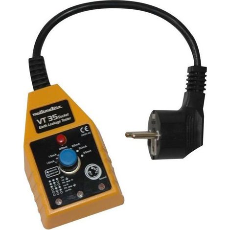 Multimetrix – Testeur prise et différentiel 230V – Test disjoncteurs 10-35 mA – Indication erreurs câblage – Détection inversions phase/neutre