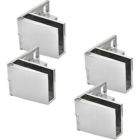 Charnières pour portes vitrées (lot de 4) Charnières pour portes vitrées Charnières pour vitrines Charnières pour caves à vin Charnières pour présentoirs en verre - dwdz - En stock