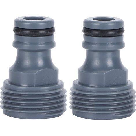 Stück G3/4 Außengewinde Schnellkupplungsnippel Gartenschlauchhahn Nippeladapter Bewässerungswerkzeug Sprinkler Bewässerungsgerät Zubehör.