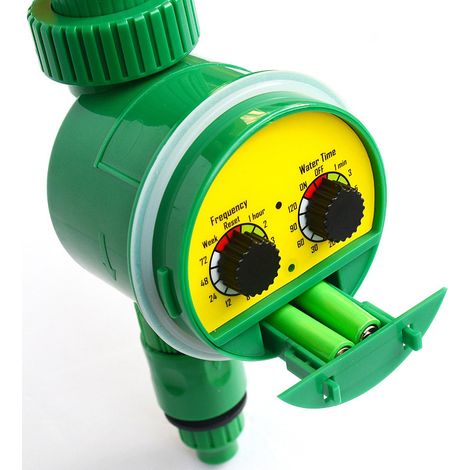 Minuterie d'irrigation programmable, minuteur d'économie d'eau pour goutte à goutte et arrosage des plantes