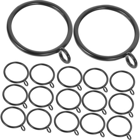 Metall Duschvorhangringe mit Ösen elegantes Design für