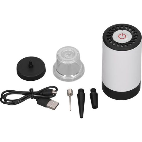 Ultra Mini pompe à Air Portable électrique 800mAh batterie USB Rechargeable gonfler dégonfler flotteurs anneau de natation (1/3)