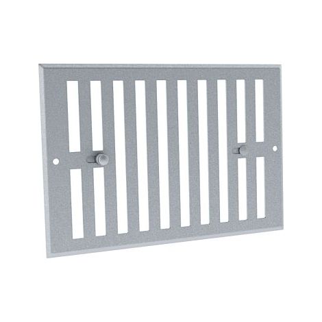Grille obturable aluminium anodisé - GO AN 190 x 140 ANJOS - 7116