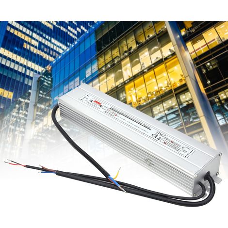 Dimmbares 2-in-1-LED-Netzteil, wasserdicht nach IP67, Eingang: AC 170–260 V (50/60 Hz), Ausgang: 12 V, 100 W, 8,33 A (1/5)