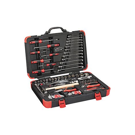 Maletín con 95 herramientas  ancho de llave 3 - 32 mm  95