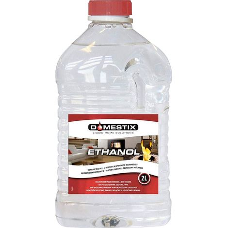 Combustibile bioetanolo Domestix per stufe e biocamini confezione 10Lt