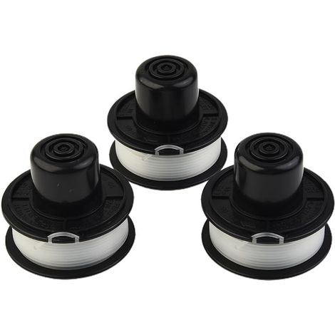 Packung mit 3/6/9 Black & Decker A6226 GL250 GL310 GL360 Freischneiderköpfen, Ersatzspule und -faden für Freischneider