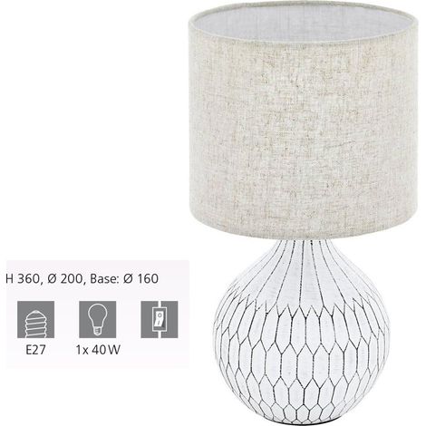 Lampada da tavolo Bellariva 3 E27 1x40W (1/3)