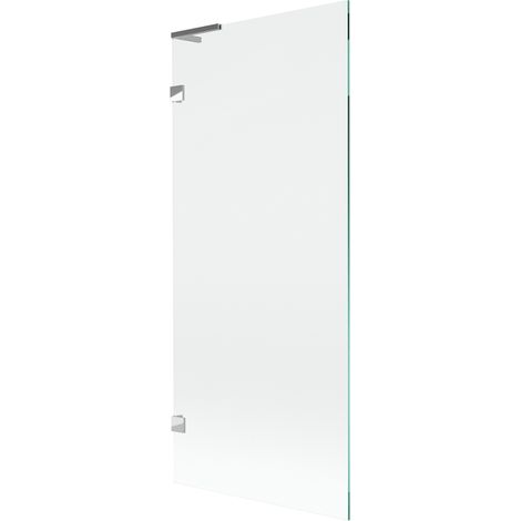 Mexen Lunar L paroi de baignoire 1-volet 80 x 150 cm, transparent, chrome - 897L-080-000-01-00 (1/5)