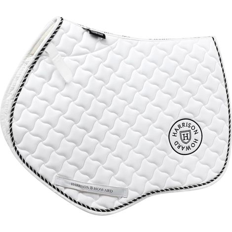 Tapis de selle anglais pour chevaux, équitation, contact rapproché, antidérapant, anti-humidité, absorption des chocs (1/5)