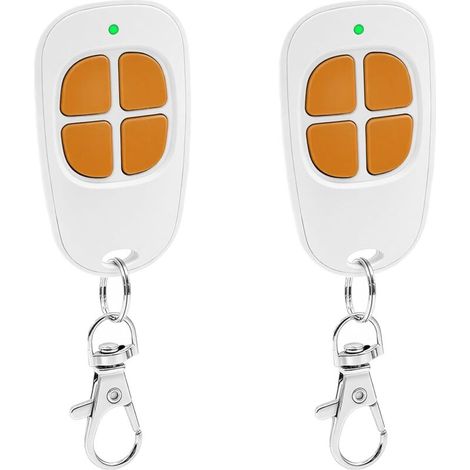 2 x Télécommande SCS Sentinel,433,92 MHz Télécommande Portail Pour AAM0094,Télécommandes Bip Portail Porte De Garage,4 canaux (1/5)