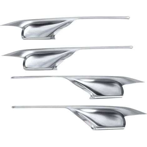 4 Inner Door Handle Cup Protective Covers/Decorative Shells for 14-18 BMW X5 F15 X6 F16 (1/4)