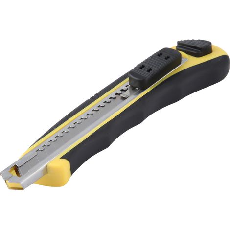 Couteau de précision ergonomique à manche en caoutchouc pour loisirs créatifs, découpe et sculpture. Idéal pour le bricolage et les travaux manuels. (1/5)