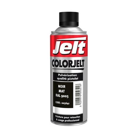 Peinture de retouche Colorjelt noir mat 5641 – Glycérophtalique 520ml – Finition durable pour métal – Résistance aux rayures (1/3)