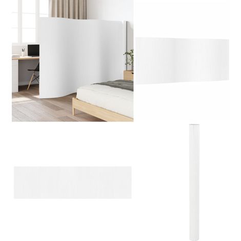 Divisorio Ambienti Bianco Larghezza 600 cm Altezza 165 cm in Bambù - Divisore ambienti - Divisore in bambù
