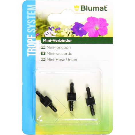 Tropf Blumat® Zubehör Mini-Verbinder 3-3 mm - 3er Pack (1/2)