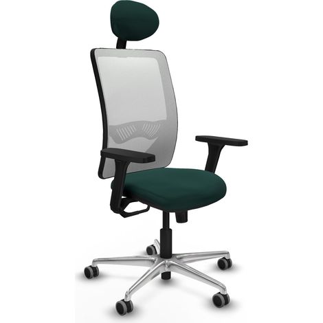 Chaise de bureau piqueras y crespo Zulema accoudoirs ajustables mousse haute densite (1/2)