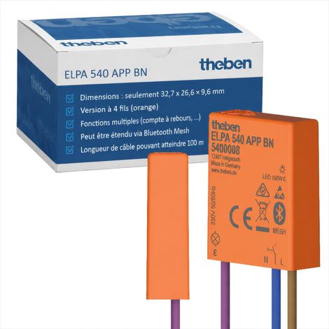 THEBEN 5400008 ELPA 540 APP BN MINUTERIE D'ESCALIER ÉLECTRONIQUE