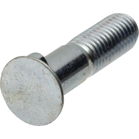 Bullone per aratro con filettatura M12x1.75, lunghezza 50 mm, classe 12.9, per aratro a 2 nasi 1250KHU