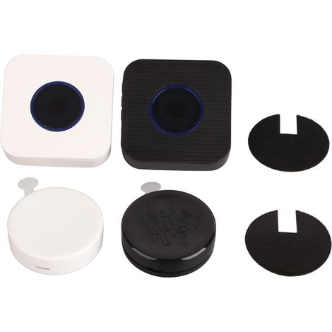 Sonnettes sans fil pour chien, bouton tactile imperméable, cloche de dressage pour animaux, prise US 100-240V (1/5)