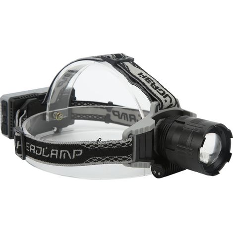 Lampe frontale rechargeable USB-C 30W, étanche et puissante pour randonnée et sports en plein air (1/5)