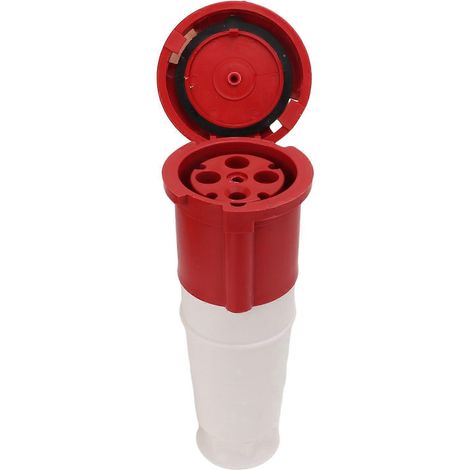 Prise industrielle étanche, 4 pôles, anti-fuite, boîtier en PP, connecteur d'alimentation industriel en laiton, 220–380 V