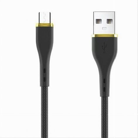 MaxTech - Cavo Usb A Micro Usb Trasferimento Dati Super Ricarica 1 Mt 3a Smartphone F-s050 - (1/4)