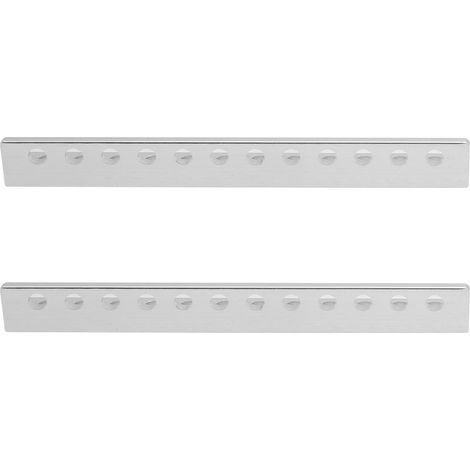 2 pièces, poutre en aluminium en forme de L à 12 trous, accessoires pour robots, 12 x 12 x 104 mm, 3103-0012-0104 (1/5)