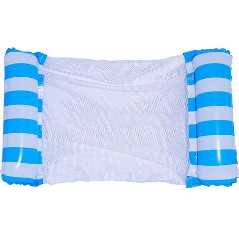 Schwimmende Hängematte – Schwimmendes Poolbett – Schwimmender Liegestuhl – 4-in-1 – PVC- und Nylonnetz – Für Erwachsene – 1 Stück (1/5)