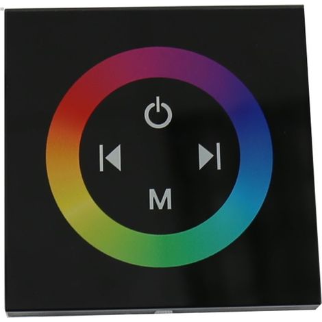 Jandei - Control RGB empotrable táctil para RGB 12 y 24V 144W Accesorios LED RGB
