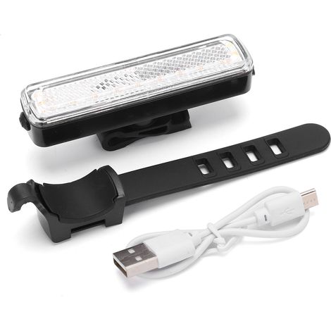 Feu arrière vélo rechargeable USB, feu de bicyclette durable, sécurité cyclisme, éclairage arrière vélo (1/5)