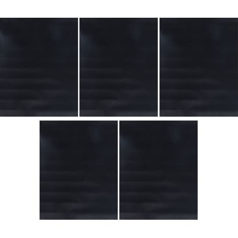 5 tapis de barbecue rectangulaires en PTFE réutilisables antiadhésifs pour friture cuisson et grillades (1/5)