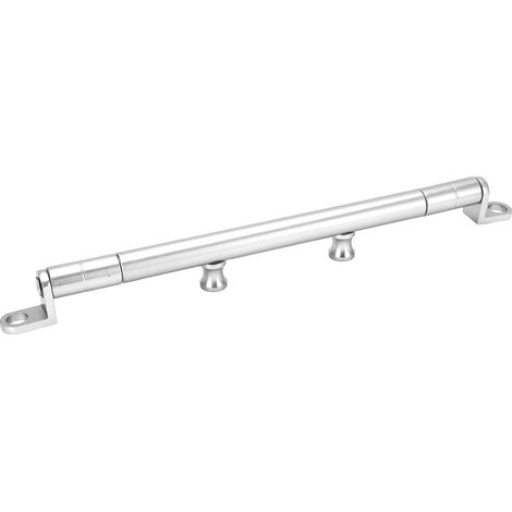 Support multifonctionnel pour moto en alliage d'aluminium universel pour montage haut-parleur et chronomètre argenté (1/5)