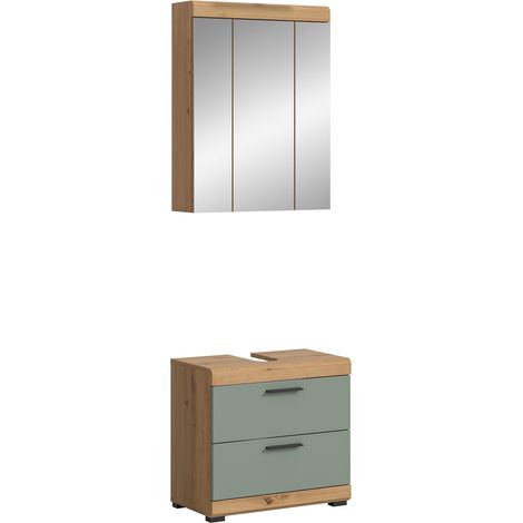 Scout Badmöbelset S20 Salbeidekor, Eiche Dekor. (1/5)
