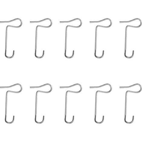 10 Pièces Serre-Fil pour Clôture, Outil de Tension en Métal, Accessoire de Réparation de Grillage