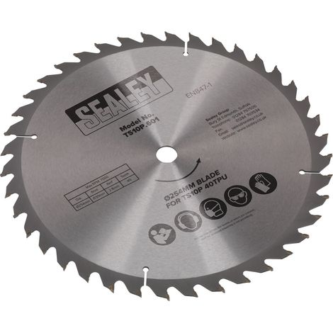 Sealey 254mm Blade for TS10P 40tpu TS10P.601 (1/2)