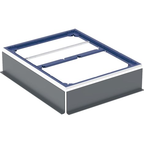 Geberit Duofix Installationsrahmen für Duschfläche bis 100 cm, für fünf Füße: 100x80cm, (1/4)